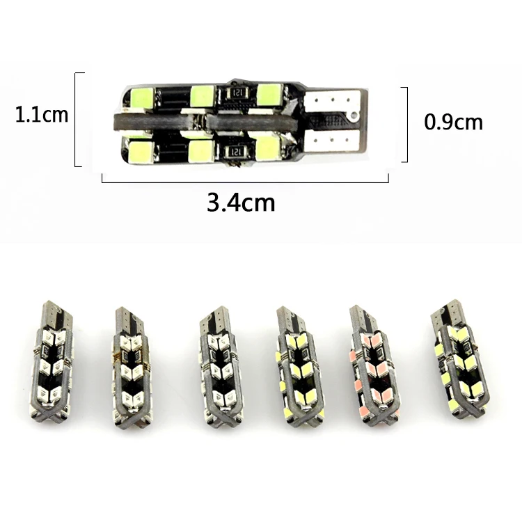 Новейший T10 W5W ультра яркий светодиодный светильник для салона автомобиля 24 чипа габаритный светильник s для skoda octavia 2 a7 a5 fabia rapid yeti superb