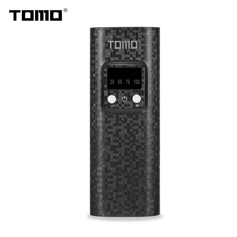 TOMO Q2 USB Li-Ion интеллектуальное зарядное устройство Портативный ЖК-дисплей Смарт DIY мобильный Банк питания чехол с фонариком для смартфона