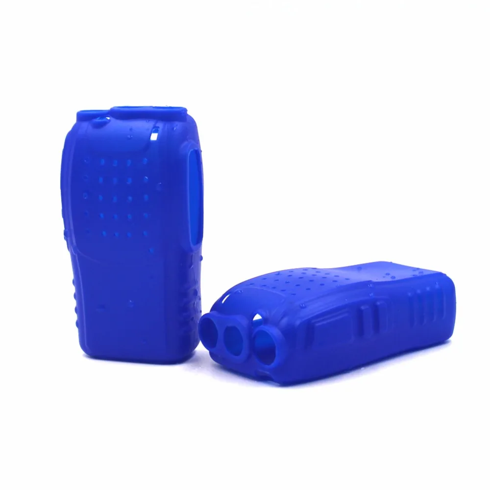 2 шт. радио Мягкий силиконовый чехол Обложка для иди и болтай Walkie Talkie Baofeng BF 888S 777S