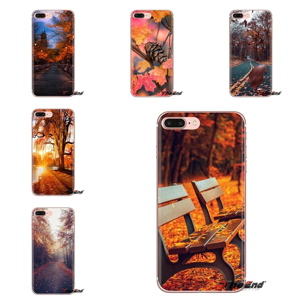 

Soft Transparent Shell Covers Autumn Lights For Huawei Mate Honor 4C 5C 5X 6X 7 7A 7C 8 9 10 8C 8X 20 Lite Pro