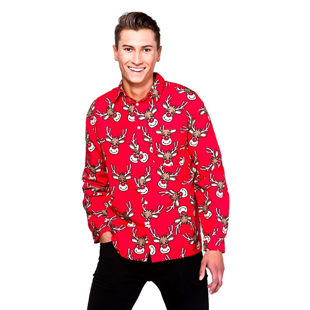 mens novelty christmas shirts