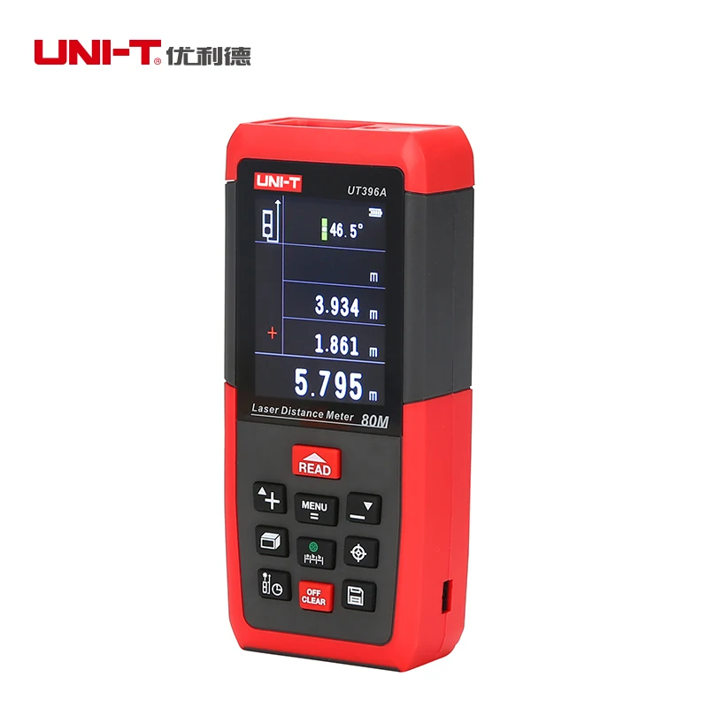 UNI T UT396A UT396B Лазерные дальномеры Лофтинг Тесты нивелир области/Объем хранения