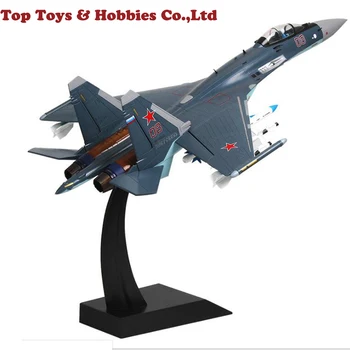 

5kg 44cm kids toys 1:48 1/48 Su35 aircraft fighter Su-35 Russia airplane Alloy Engine visibility Toy Air Force Model Collection