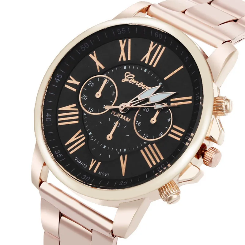 5001 винтажные классические мужские водонепроницаемые спортивные кварцевые часы с кожаным ремешком reloj hombre Новое поступление горячая распродажа - Цвет: Black