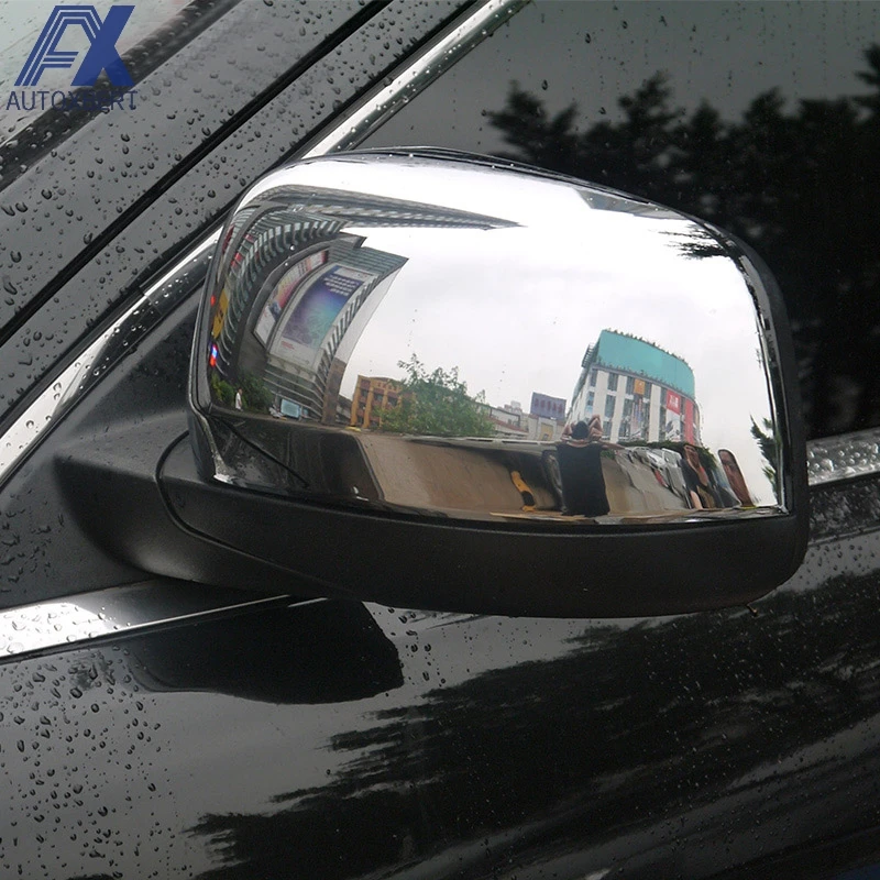 

AX Rearview Door Side Rear View Mirror Chrome Trim Cover For Jeep Grand Cherokee 2011 - 2019 2017 2018 Car Styling Accessories