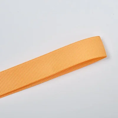 Elegant Yellow Gold Grosgrain Ribbon – 100 Yards for Gift Wrapping & Party Decorations