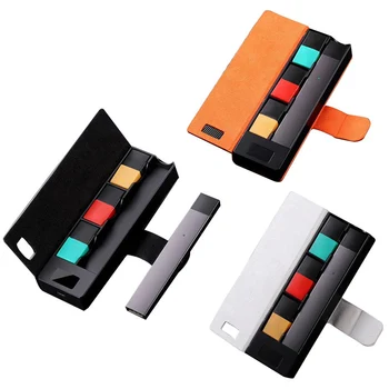 

2019 New Universal Compatible Portable Charger Charging Case Pods Holder For JUUL Charging Pods Case Holder Box