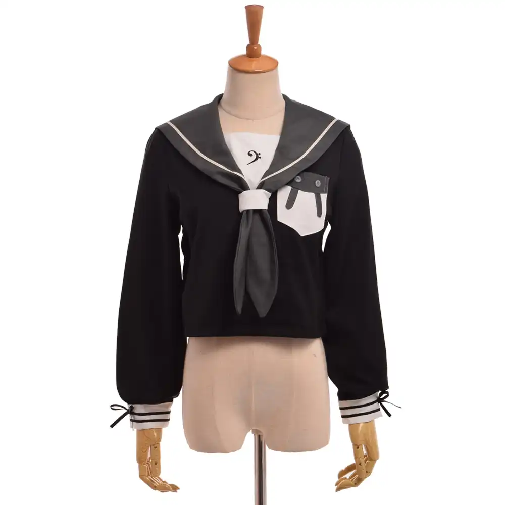 女の子 Jk 制服シャツ漫画うさぎセーラー襟トップス Shirt Polo Shirt Tieskirt One Piece Swimsuits Aliexpress
