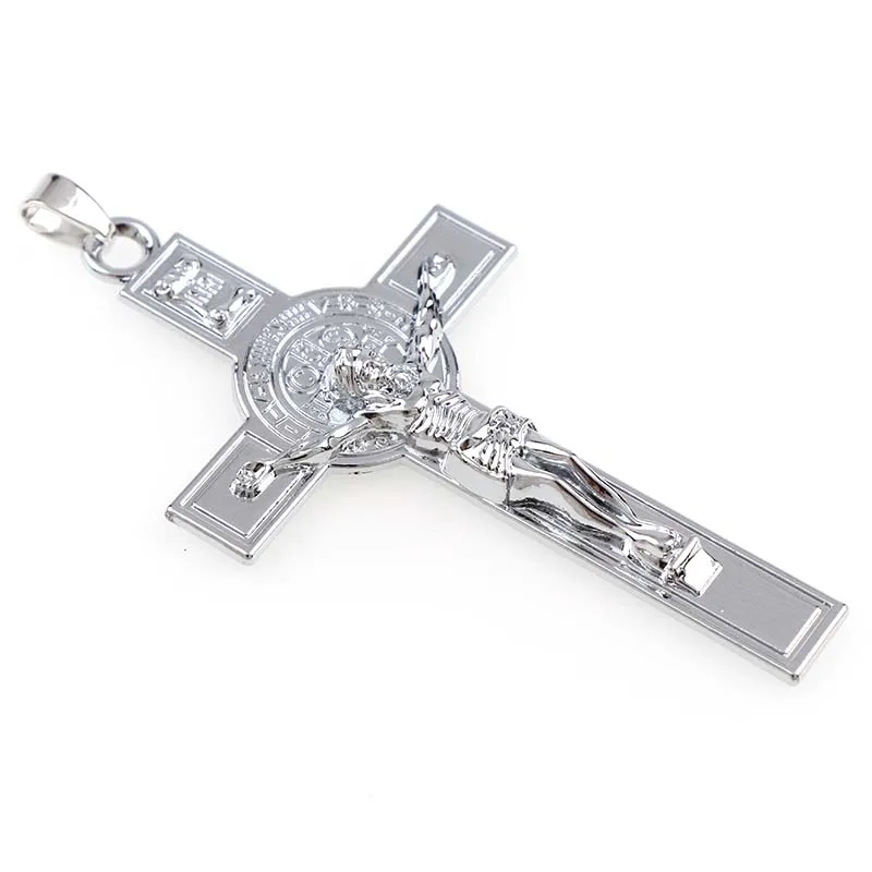 Имитирующие подвески из нержавеющей стали подвесы для крещения|crucifix jesus|stainless steel