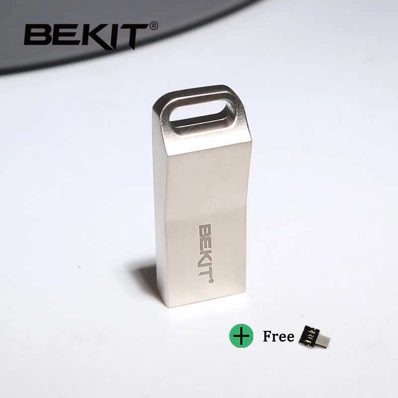 Bekit Usb Flash Drive флешки 32 ГБ, 64 ГБ 16 GB 8 GB 4 GB накопитель Водонепроницаемый металла серебряный диск U Memoria Usb Cle памяти Usb Stick