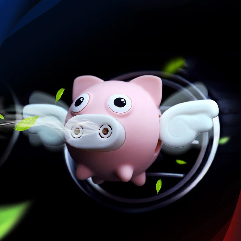 

Animal Piggy Shape Car Perfume Air Freshener Auto Air Vent Fragrance Car Accessories