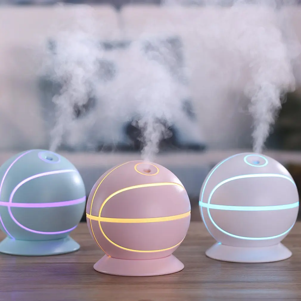 

Basketball humidifier Essential Oil Diffuser Lunar Light Cool Mist Humidifier for Home Room Study Yoga Spa