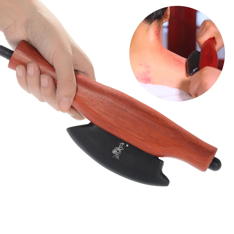 

Electric Heating Natural Stone needle Guasha Board Scraching Body Scraping Gua Sha SPA Body Massager with Temperature adjustment