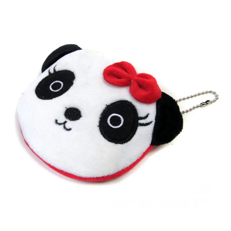 Горячая Kawaii мультфильм панда Детская плюшевая Монета Сумка кошелек на молнии кошелек детский подарок