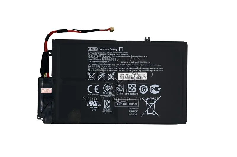 JIGU ноутбук Батарея EL04XL для hp TPN-C102 ENVY 4-1000 4-1151er 4-1007TX 4-1008tx 4-1218TU HSTNN-UB3R IB3R 681879-1C1