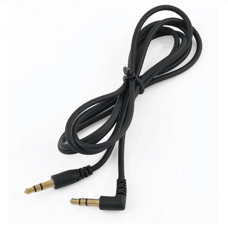 1M Jack Audio Stereo Cable 3.5mm Aux Auxiliary Cable Male to Male Gold Plug Car Aux Cord For MP3 iPod Speaker