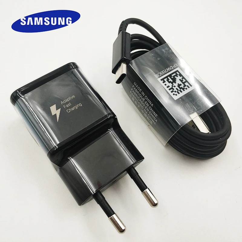 Samsung Fast Charger Travel Adapter 9V 1.67A Quick Charge 150cm Type C Cable For Galaxy S10 S8 S9 Plus A3 A5 A7 2017 Note 9 8 7