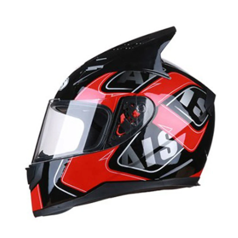 

Motorcycle Helmet Flip Up Motobike Helmet With Inner Sun Visor Double Lens Modular Motocross Full Face Helmet Capacete Casco