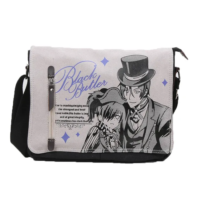 Janpanese anime Black Butler Attack On Titan Totoro Death note Shoulder Bag Plush Toys