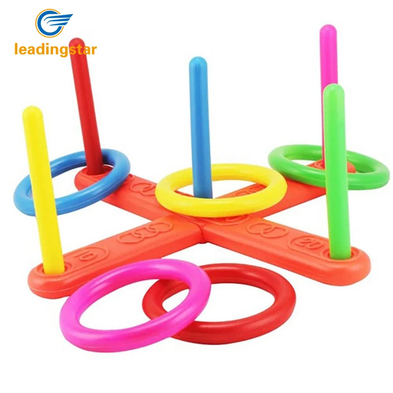 LeadingStar Ring Toss Hoopla Game Set Ferrule Throwing Game Party Game