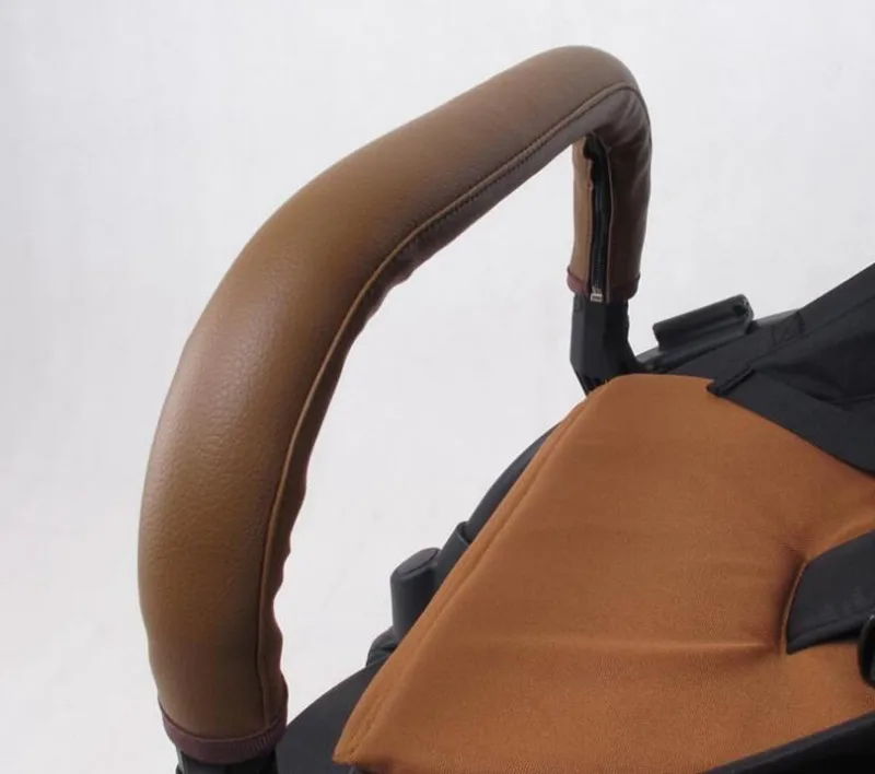 Чехол для детской коляски из искусственной кожи, Детские принадлежности для детских колясок, защитный чехол для подлокотников