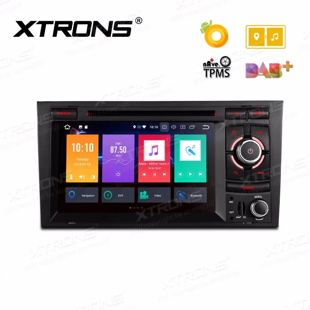 

XTRONS 2 Din 7'' HD Android 8.0 Octa Core Radio GPS Car DVD Player for Audi A4 S4 RS4 2002-2006 2007 2008 SEAT Exeo 2008-2012
