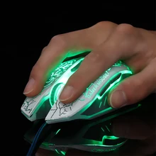 1 шт. 6D USB Проводная игровая мышь 4500 dpi 6 кнопок светодиодный профессиональная оптическая профессиональная мышь геймер Компьютерные Мыши для ПК ноутбук Игровые мыши