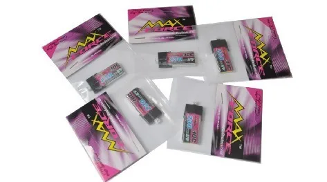 2pcs Maxforce Lipo font b Battery b font for mcp x A 3 7V 30C 260mAh