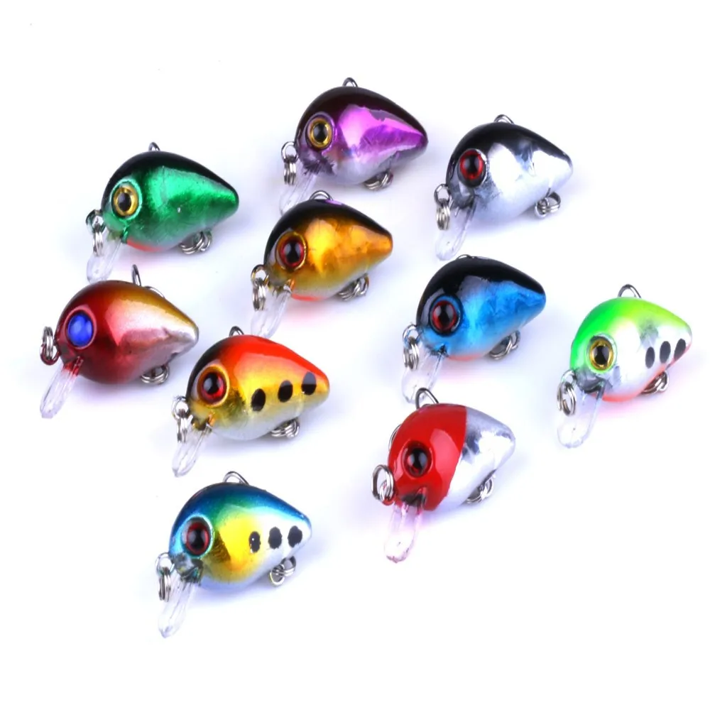  10pcs 3cm 1.5g fishing lure quality professional swim baitLuya Metal Sequin Fishing Bait