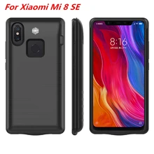 6000 мАч для Xiaomi Mi 8 SE Аккумулятор Чехол внешний смарт-Капа чехол для аккумулятора power Bank для Xiaomi Mi 8 SE аккумулятор зарядное устройство чехол
