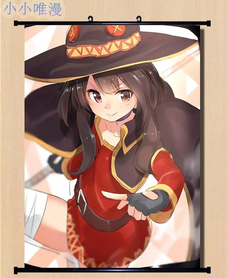 Японские декоративные картинки аниме KonoSuba: Божье благословение в этом