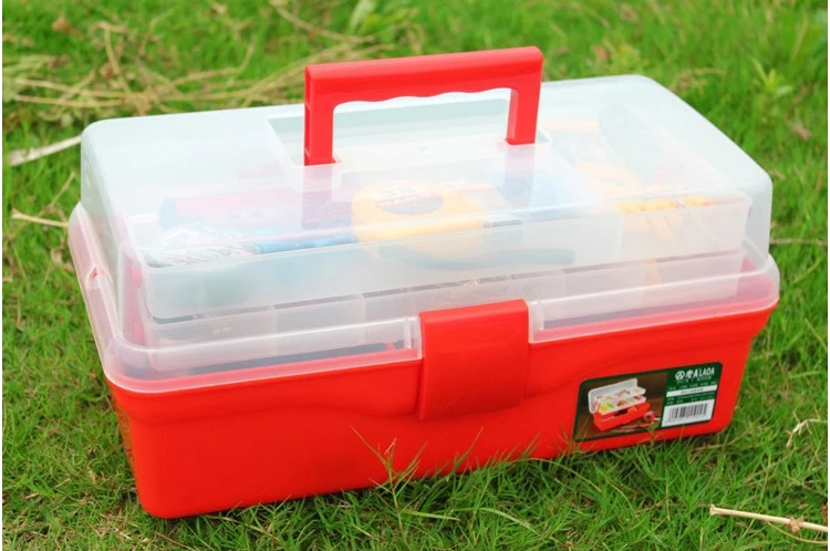 top tool chest LAOA Folded Toolsbox Work-box Colorful Foldable Tool Box Medicine Cabinet Manicure Kit Workbin For Storage tool chest with tools