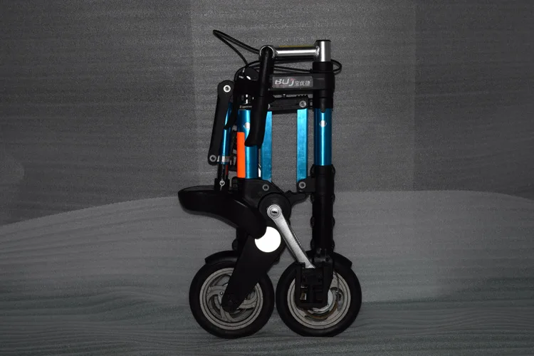 Factory direct sale 8-inch latest upgrade mini ultra light folding bicycle aluminum portable mountain bike