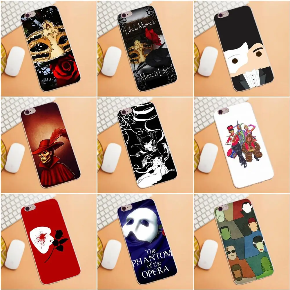 

Maerknon For Huawei G7 G8 Honor 5A 5C 5X 6 6X 7 8 V8 Mate 8 9 P7 P8 P9 P10 Lite Plus Soft 2017 New Arrival Phantom Of The Opera