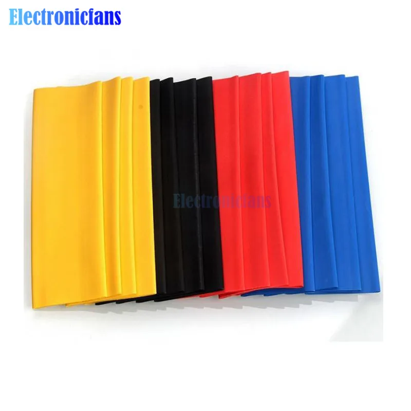 164pcs Set Polyolefin Shrinking Assorted Heat Shrink Tube Wire Cable Insulated Sleeving Tubing Set