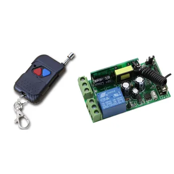 

Wide Voltage AC85V 110V 220V 250V 1 Channel RF Wireless Remote Control Switch System Receiver+2 Keys Remote Control 315Mhz