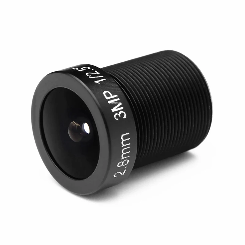 

10pcs HD 3mp 2.8mm Lens 1/2.5" 140Degrees wide angle CCTV lens IR Board M12 MTV for Security IP Camera