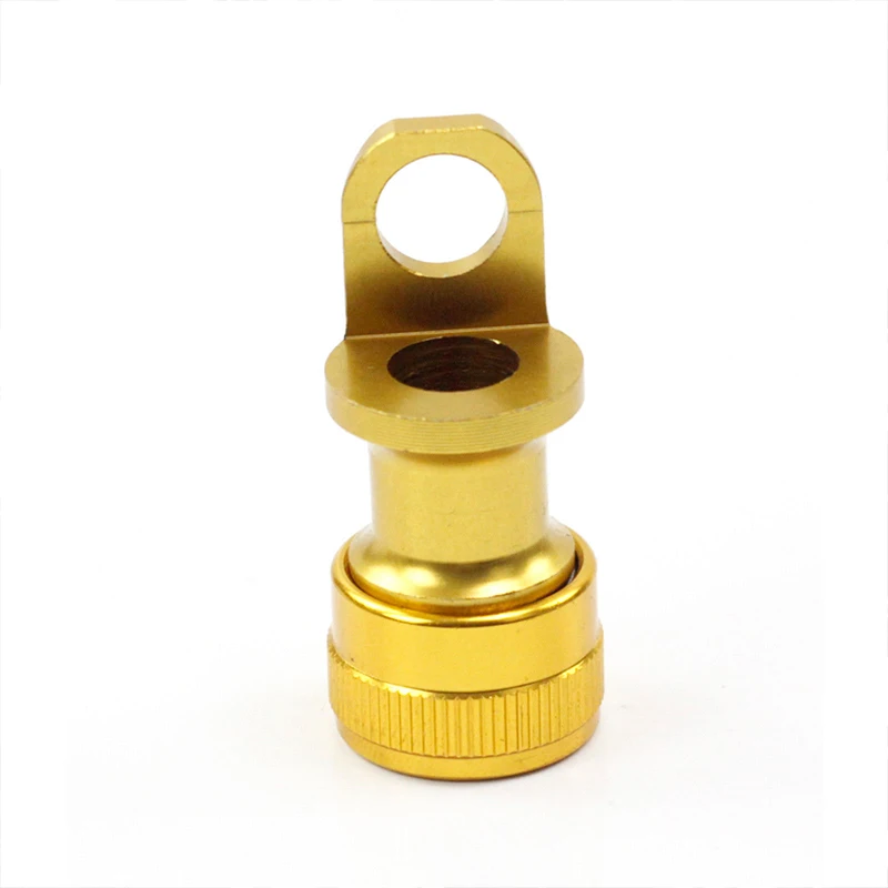 Golden Pedal Holder TWTOPSE 15,6 г велосипедный велосипед БЫСТРОРАЗЪЕМНАЯ педаль держатель адаптер для Brompton складной велосипед M10 для велосипеда MKS ACE педаль - Color: Golden Pedal Holder