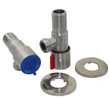 1 шт. нержавеющей стали заправочный клапан треугольный клапан Стандартный G1/2 калибра тонкой щеткой вращающийся Гладкий руль кухонный кран