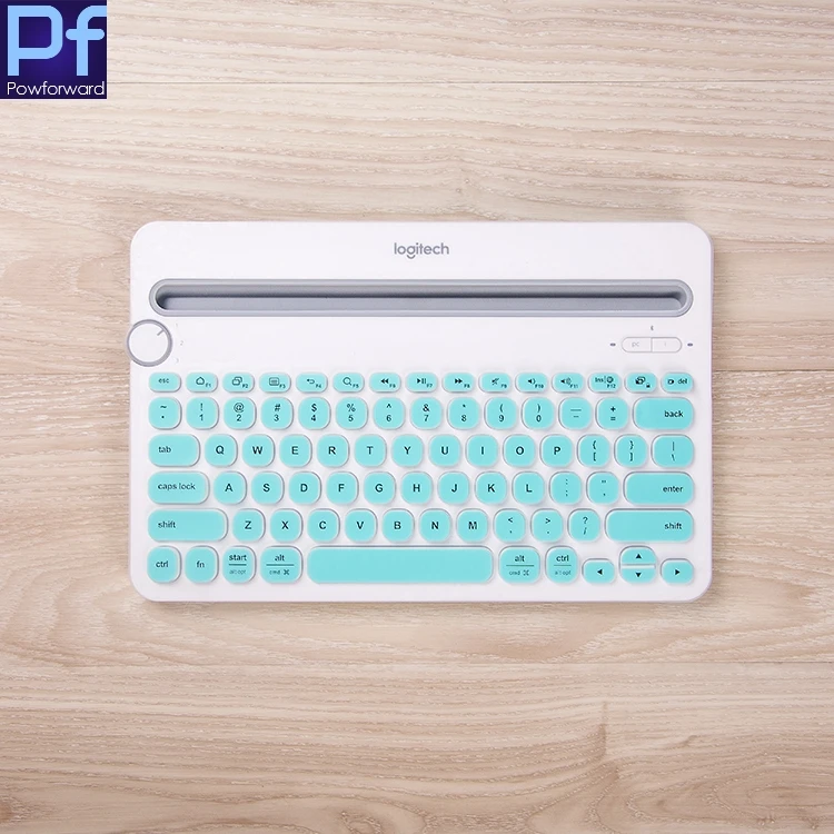 

For Logitech K480 Bluetooth Multi-Device Keyboard Silicone Dustproof Wireless Desktop keyboard Cover Protector Dust skin film