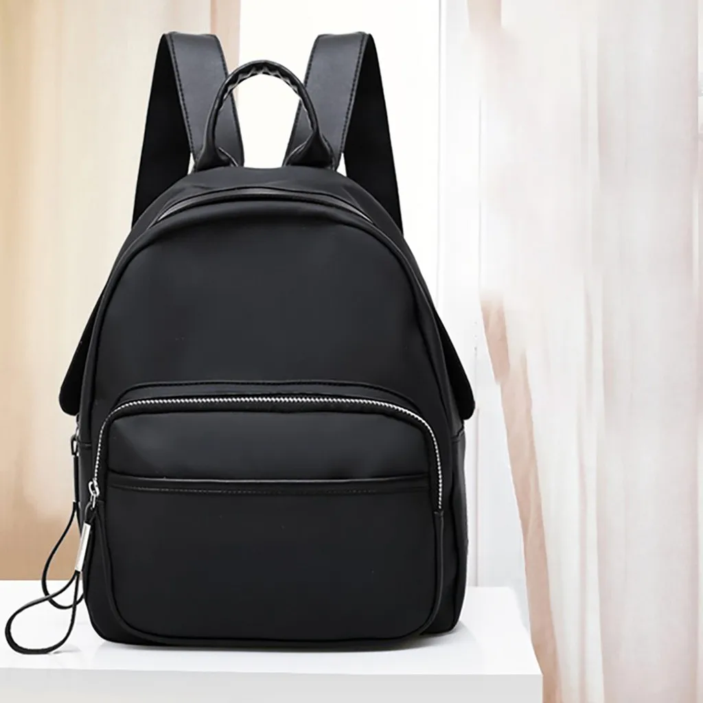 Маленький рюкзак для женщин, школьные рюкзаки, мини Повседневный Рюкзак, женский рюкзак, одноцветная школьная сумка, 7,2