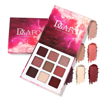 

Long-Lasting Eye Shadow Matte Shimmer Eye Shadow Palette Brand Starry Sky Eyeshadow Palette Rich Color 9 Colors