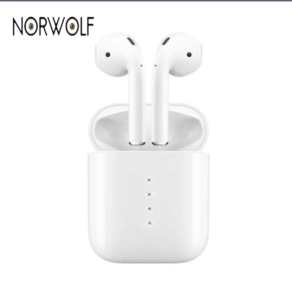 

Norwolf New i10 TWS Double Mini Wireless Bluetooth 5.0 Earphone Earbuds With Charging Box Mic For Iphone Samsung Android Xiaomi