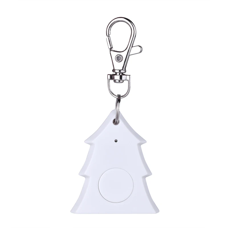 Smart Tag трекер активности беспроводной Bluetooth 4,0 бумажник ключ искатель ключей gps локатор анти потеря сигнализации системы Рождественская елка - Цвет: Белый