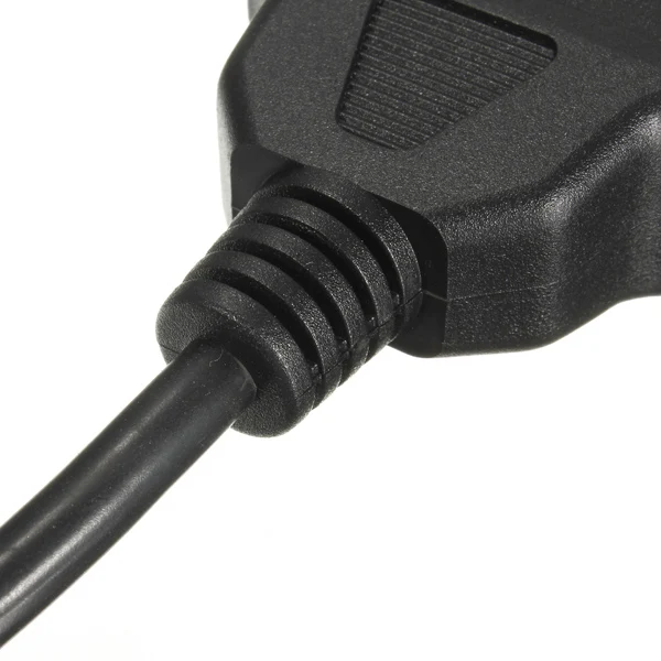 30 см OBD OBD2 2 II 16 Pin Мужской любой Автомобильный сканер удлинительные кабели разъем