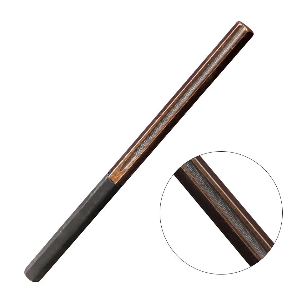 

Guitar Fret Crowning File Dressing File with 3 Size Edges Professional Luthier Tools Stringed