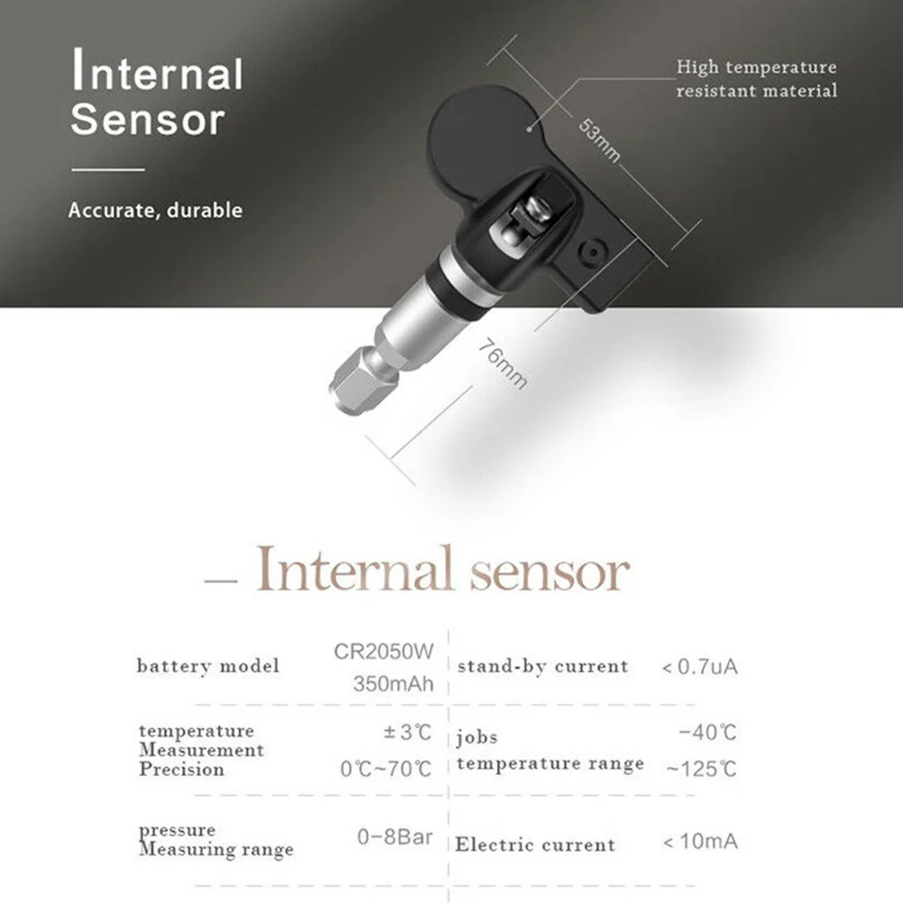 USB TPMS легко установить инструмент в режиме реального времени дисплей Сенсор Автоматическая сигнализация универсальный для Android цифровой модуль контроля давления в шинах