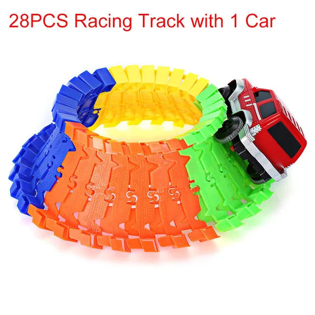 Buy 2017 Racing Track Set Track Car Toy 28/92/192PCS