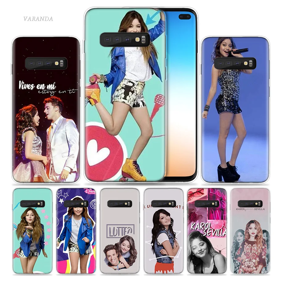 

Soy Luna Case for Samsung Galaxy S8 S9 S10 5G S10e S7 Note 8 9 J4 J6 Plus J5 J8 2018 J3 Silicone Luxury Phone Bags Fundas Capa