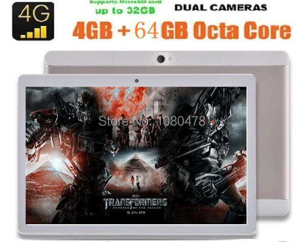2017 New 10 inch 4G Android 6 0 tablet PC Octa core 1280 800 IPS HD